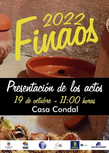 Cartel de la presentación de los actos/TA.
