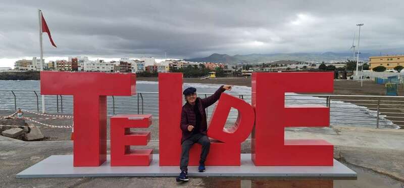 Juan Carlos de Sancho en el muelle de Melenara/TA.