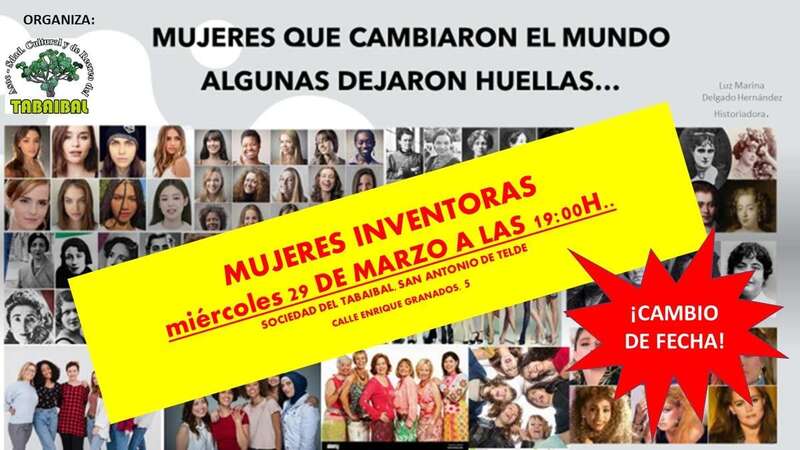 Cartel de la charla/TA.