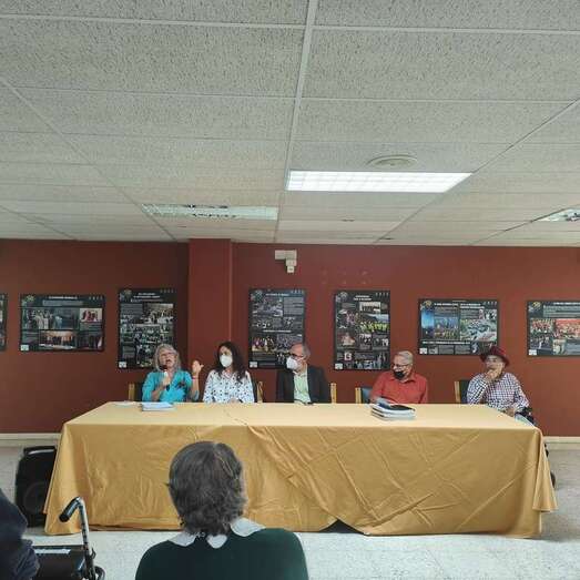 Acto inaugural de la muestra fotográfica/TA.