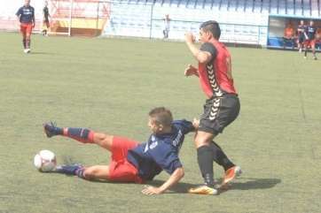 Imagen del partido entre el Telde y el Mensajero en la temporada 2012-2013 (Foto TA)
