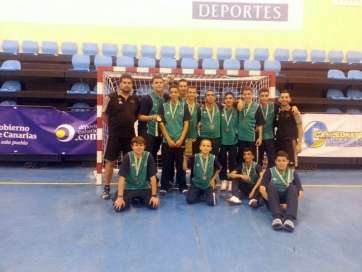 Equipo cadete del CB Remudas, donde milita Abraham Taisma (Foto TA)