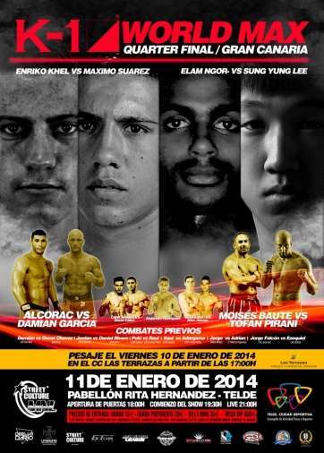 Cartel oficial del la velada (Foto: TA)