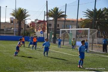 Uno de los partidos disputados esta mañana (Foto Antonio Alí)