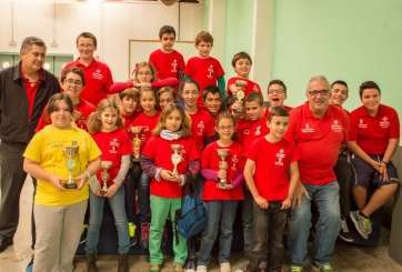 Jóvenes ajedrecistas del Telde Los Llanos (Foto: Telde Los Llanos)