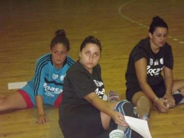 María González (d) se mostró optimista (Foto: TA)