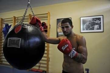 El boxeador teldense Ferino V (TA)