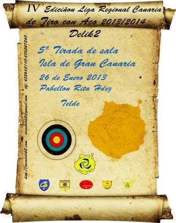 Cartel oficial de la jornada deportiva (Foto: TA)