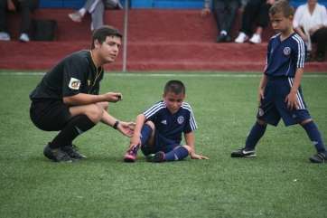 Aridane Granado, uno de los árbitros más jóvenes del torneo (Foto: TA)