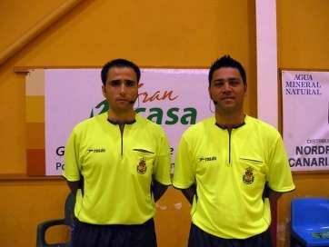 Ángel Sabroso (i) y Óscar Raluy (d) (Foto TA)