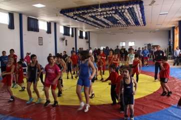 Los luchadores del Cubarias participaron del 24 al 26 de enero en un evento en Andalucía (Foto TA)