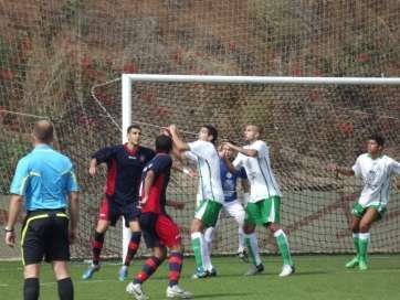 Imagen del partido de ida (Foto TA)