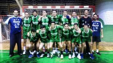 Formación del Rocasa Remudas en el partido (Foto TA)