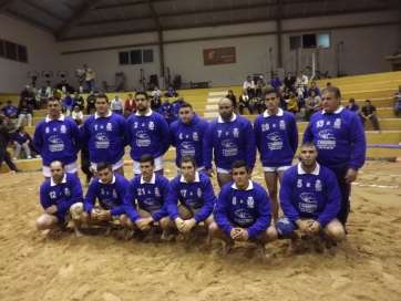 Equipo del Unión Agüimes (Foto TA)