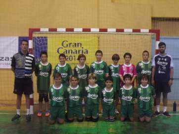 Formación del Rocasa Remudas A benjamín (Foto TA)