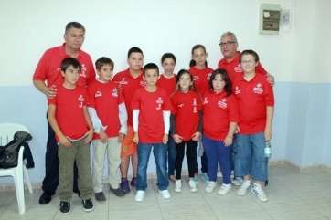 Ajedrecistas teldenses, pertenecientes al Telde Los Llanos (Foto TA)