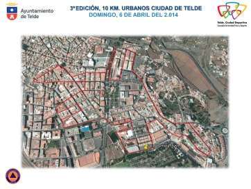 Nuevo recorrido de la prueba (Foto TA)