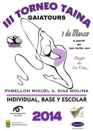 Cartel del torneo (Foto TA)