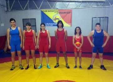 Deportistas que participarán en el campeonato nacional de este fin de semana (Foto TA)