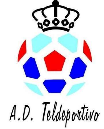 Escudo del AD Teldeportivo FSF, club con el que tiene convenio el Telprom (Foto TA)