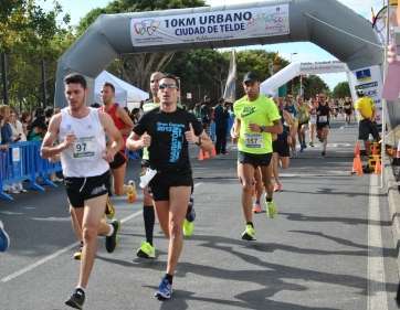 Imagen de una prueba atlética en Telde (Foto TA)