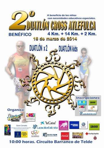 Cartel de la prueba (Foto TA)