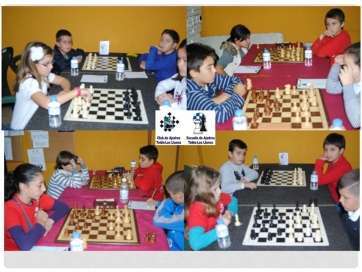 Ajedrecistas teldenses pertenecientes al Telde Los Llanos (Foto Telde Los Llanos)