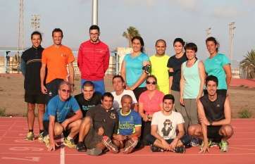 Entrenamientos personalizados y gratuitos con el fondista Saúl Castro para prepara la prueba (Foto TA)