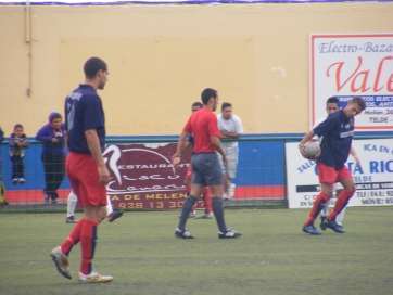 Imagen del partido contra el Tenisca de la temporada 2012-2013 (Foto TA)