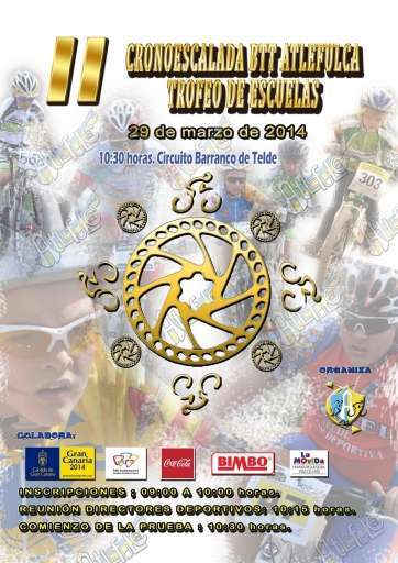 Cartel de la prueba (Foto TA)