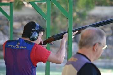 Imagen de un evento de tiro en Telde (Foto: TA)