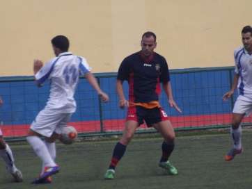 Ayoze Santana cerró el partido para el Telde (Foto: TA)