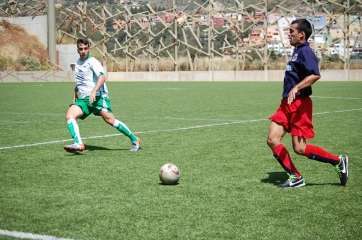 Imagen de archivo de un partido fuera de casa del Telde en la pasada temporada (Foto: Mario García de la Santa)