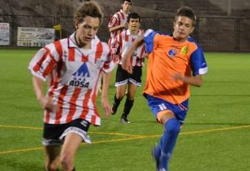 Ciano Martín, goleador, en su época en el Unión Marina (Foto: Juan Manuel Ortega)
