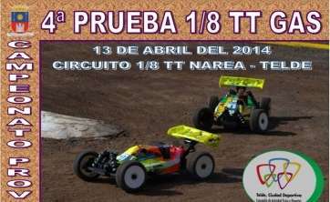 Cartel oficial de la prueba automodelística (Foto: Germán Oliva)