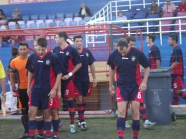 Jugadores de la UD Telde (Foto TA)