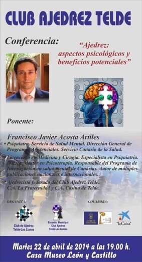 Cartel de la actividad (Foto TA)