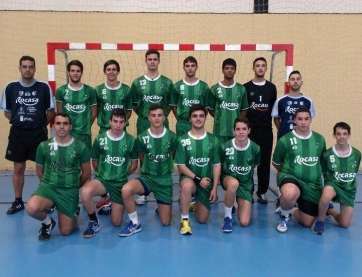 Equipo juvenil masculino del Rocasa (Foto: TA)