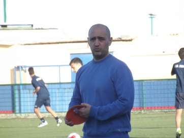 Pérez, en un momento de la sesión (Foto: TA)