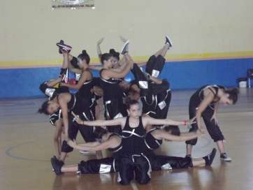 Imagen de una actuación del Club Alltau en Telde (Foto TA)