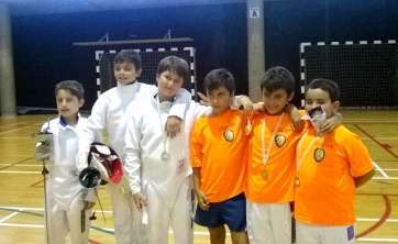 Imagen de los tiradores que participaron en el Critérium (Foto: TA)