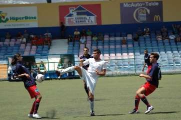 Imagen de archivo de un partido de la UD Telde (Foto TA)