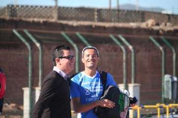 Imagen de archivo de Pablo Rodríguez con Saúl Castro (Foto TA)