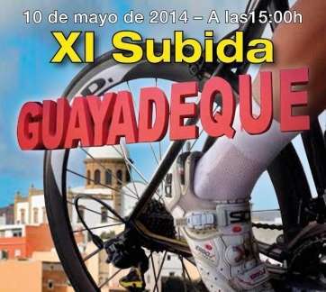 Cartel de la actividad deportiva (Foto TA)