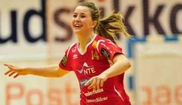 La joven jugadora Ane Eidem (Foto TA)