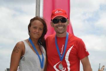 David Romera y Verónica Navarro (Foto TA)