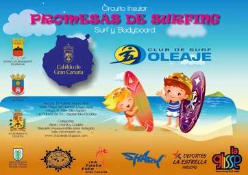 Cartel del evento de este sábado en Playa del Hombre (Foto TA)