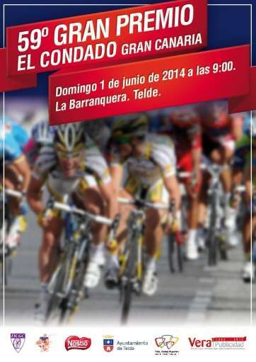 Cartel de la prueba (Foto TA)