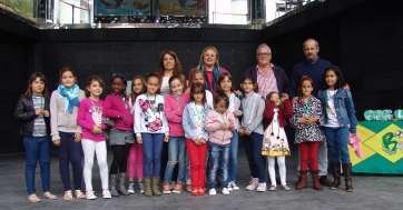 Momento de la gala de este jueves por la tarde en el CC Las Terrazas (Foto TA)