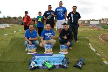 Pódium de la prueba (Foto TA)